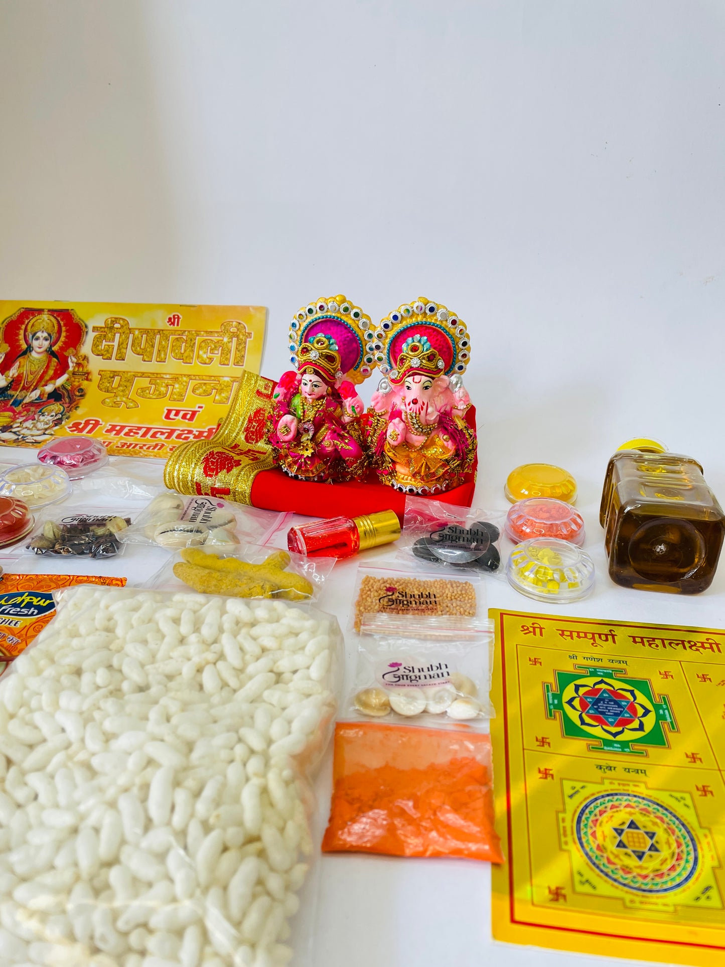 Shubh Aagman Diwali Pooja Box (32 items)
