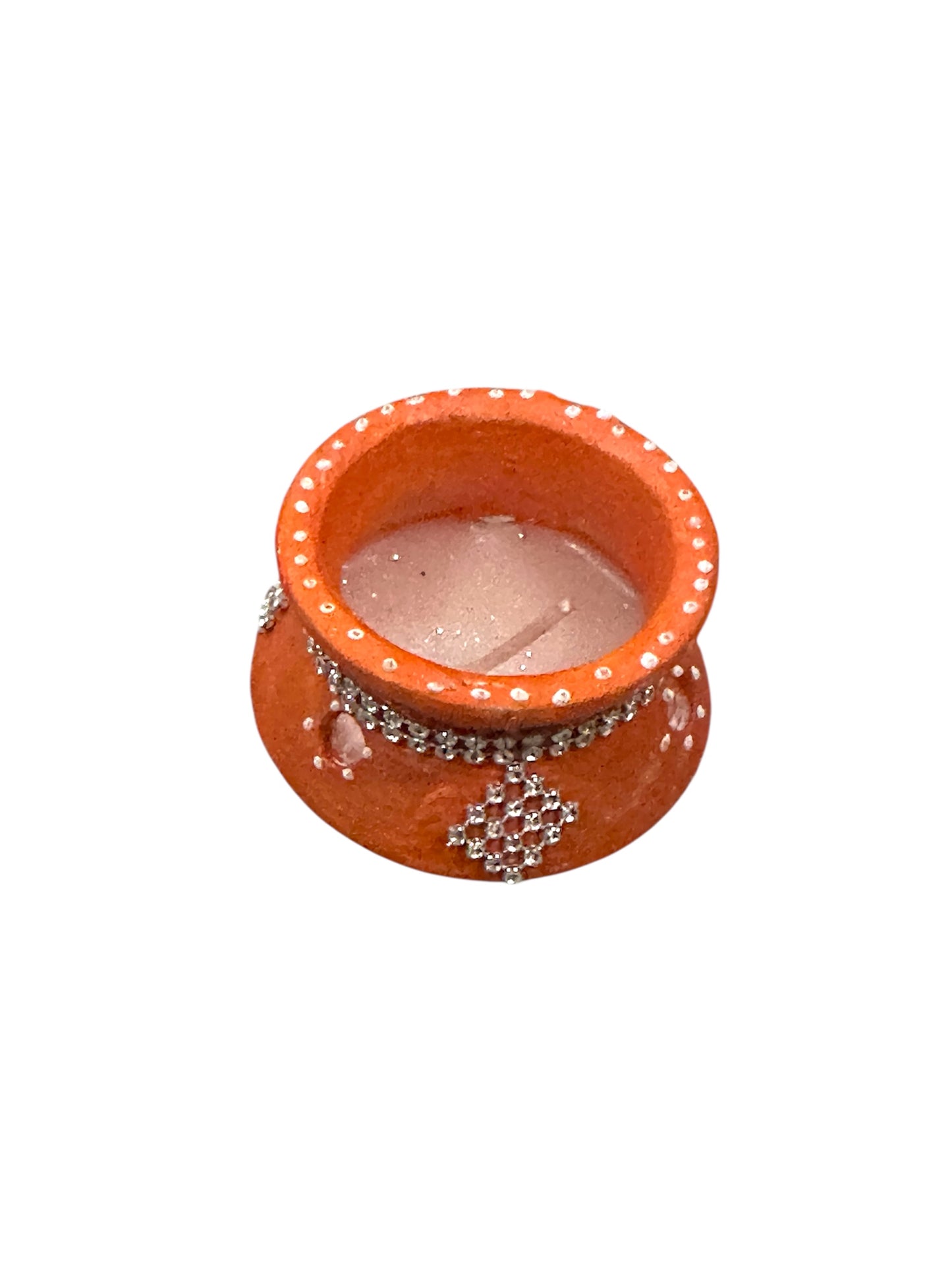 Shubh Aagman Multicolor Matki Candles – Pack of 6 (Multicolour)