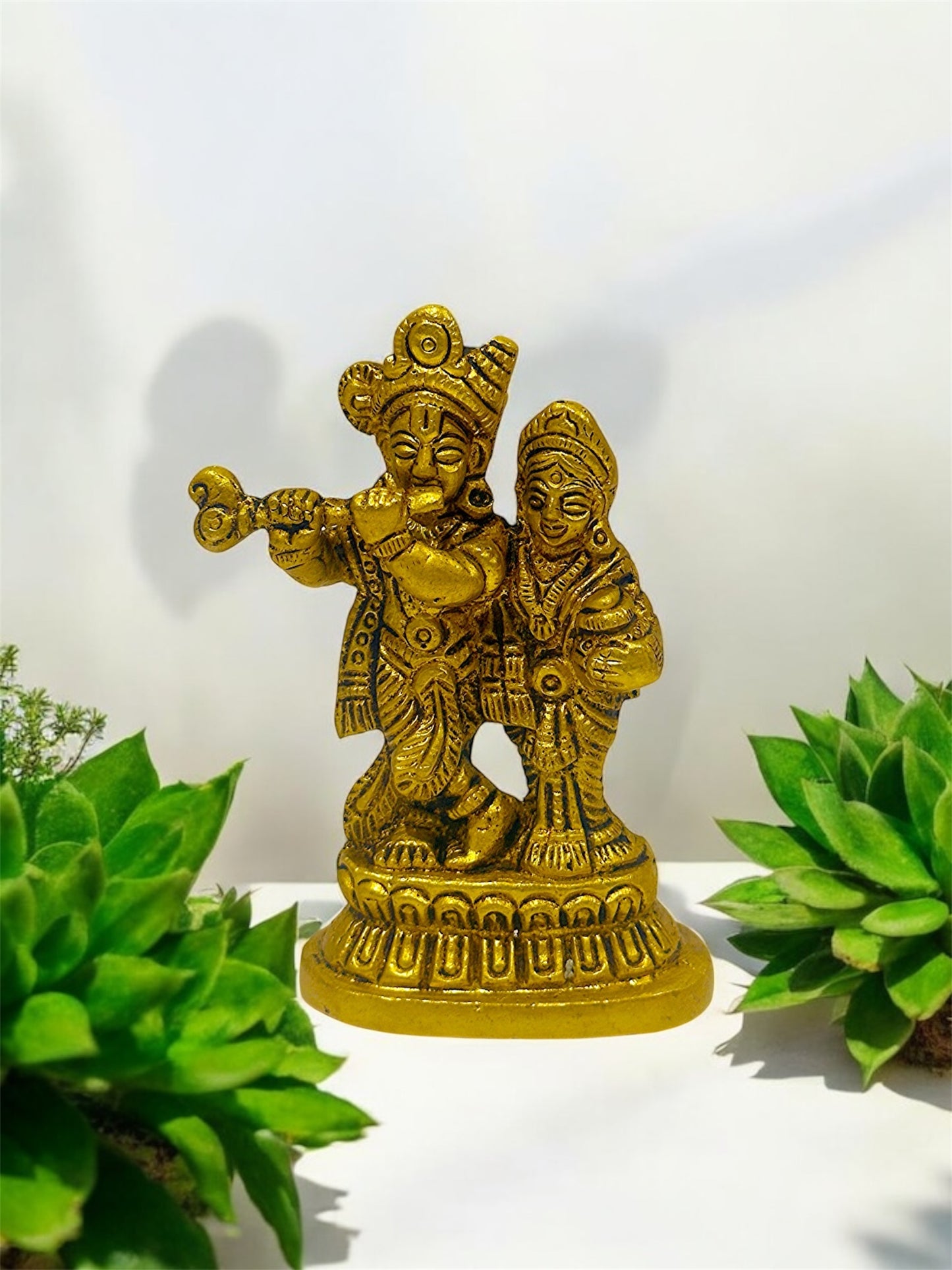 Radha Krishna Jodi  Idol (Pure Brass)