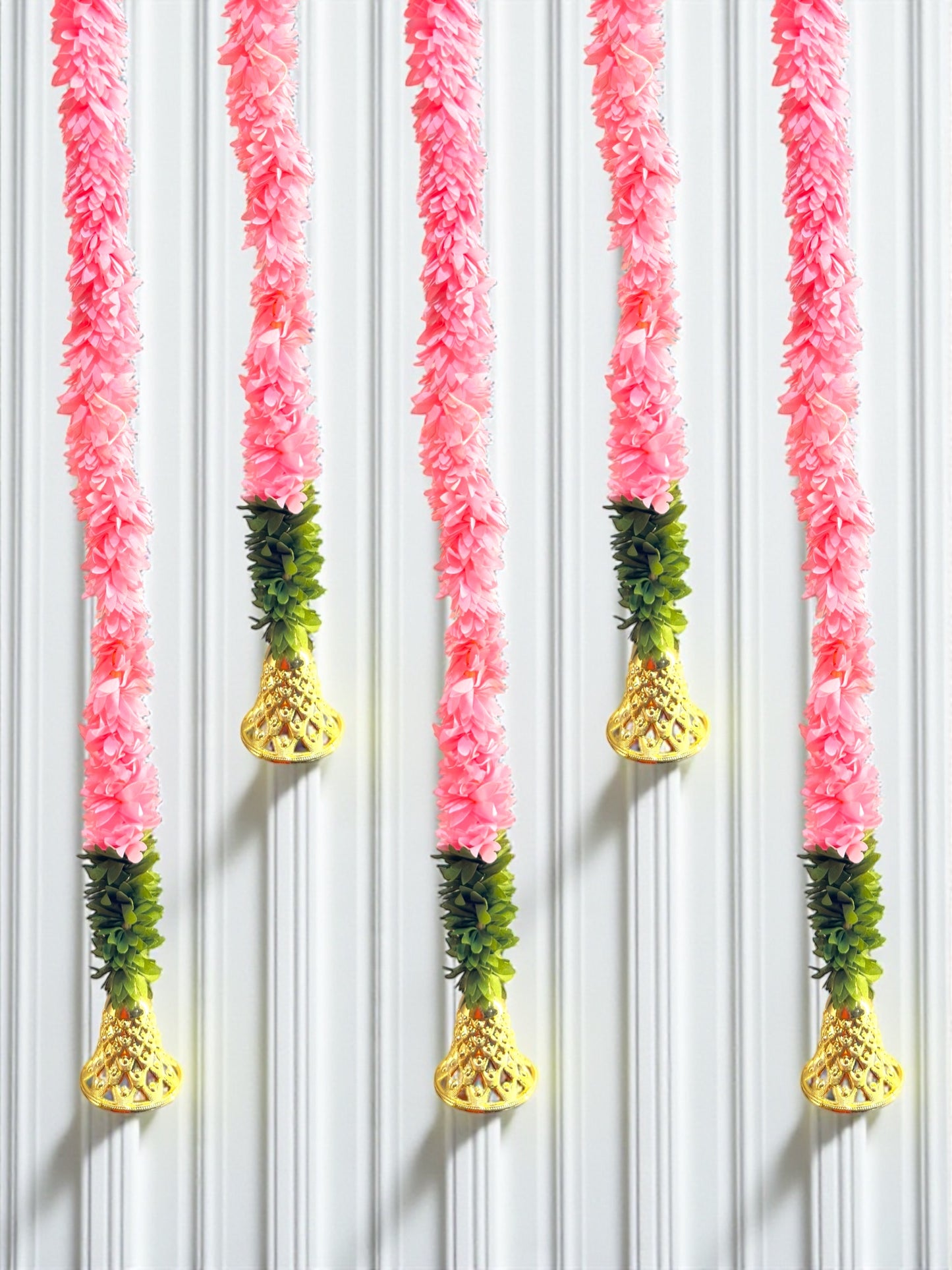 Pink Floral Ladi with Bell