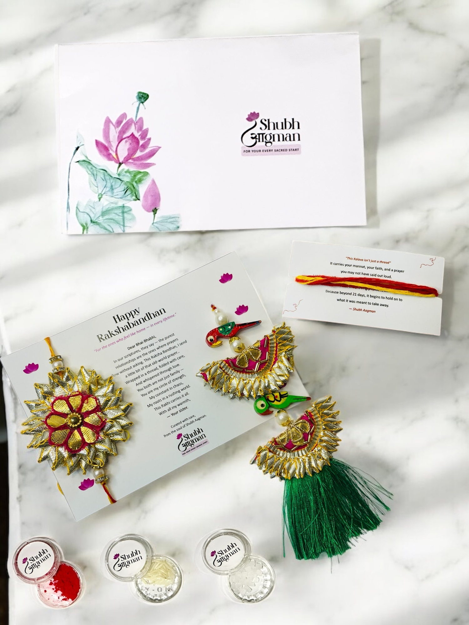 Rakhi Collection 2025 – By Shubh Aagman
