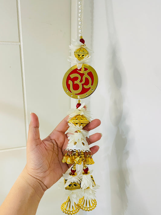 Handmade Om Ladi with Pearls & Bells (3 feet)