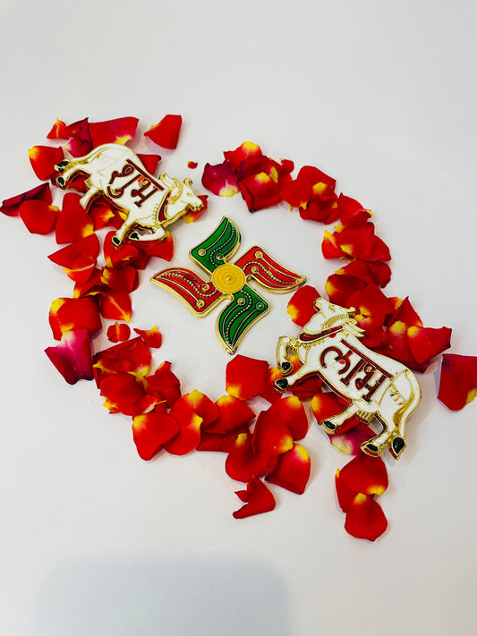 Shubh Labh Metallic  Stickers