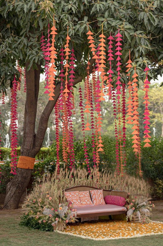Samosa Ladi Hanging – 4 Feet Festive Decoration