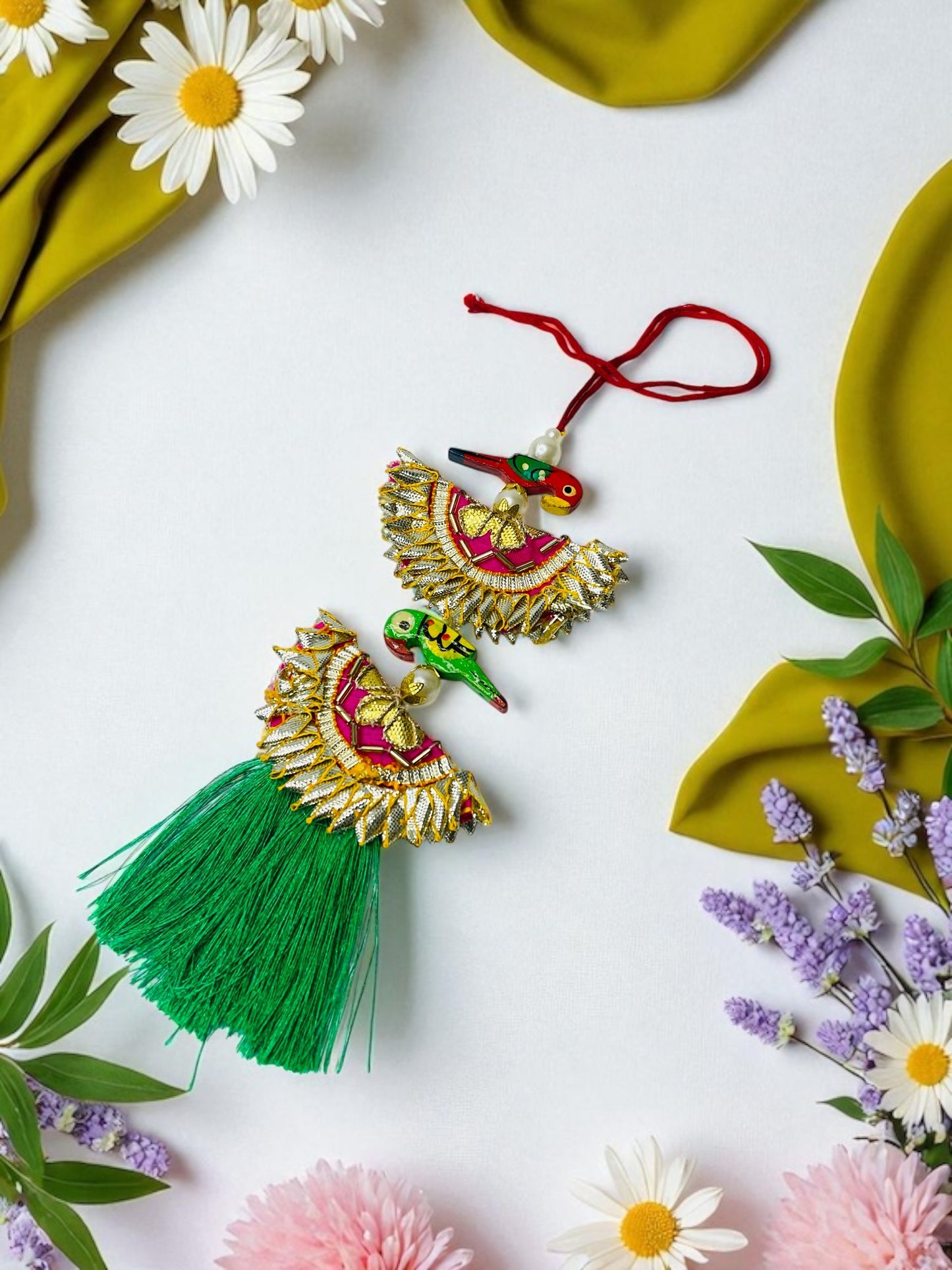 Gota Patti Rakhi Set for Bhaiya & Bhabhi (Limited Edition)