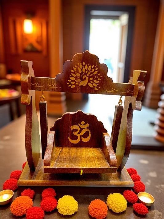 Teakwood Sagwan Jhula (Medium Size)