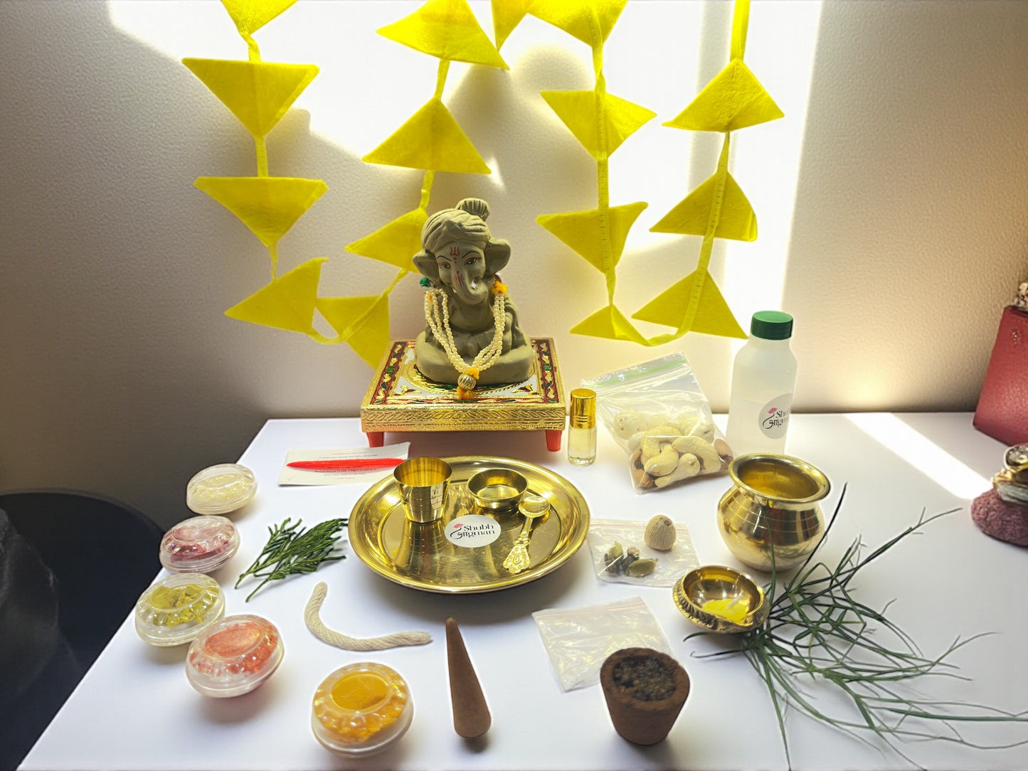 Eco-Friendly Ganpati Ji Pooja Box – Complete Ganesh Chaturthi Kit