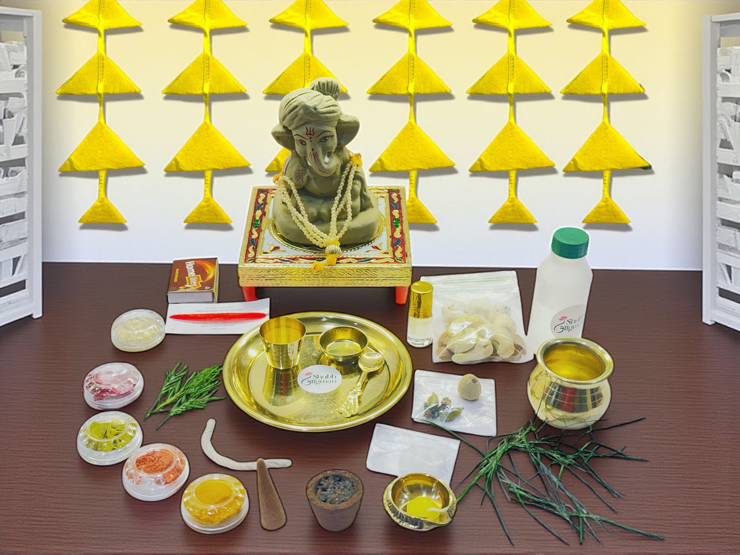 Eco-Friendly Ganpati Ji Pooja Box – Complete Ganesh Chaturthi Kit