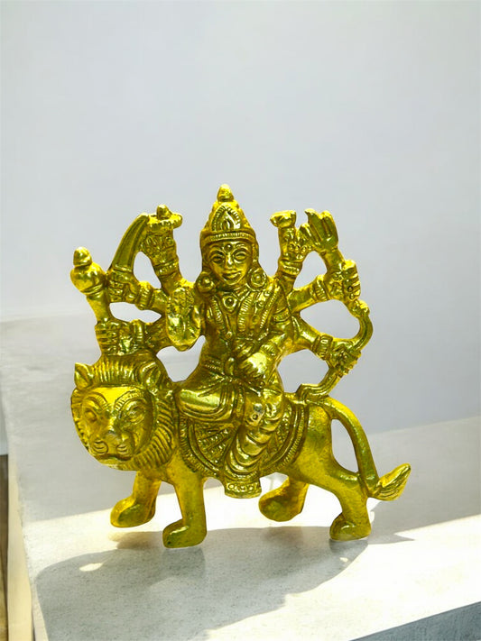 Pure Brass  Durga Ji  Murti